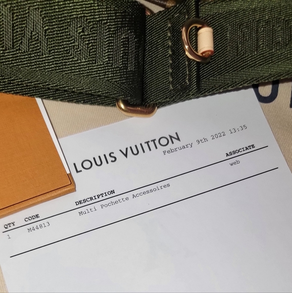 Louis Vuitton Multi Pochette Accessoires- Large Pochette & Khaki strap - Picture 8 of 10
